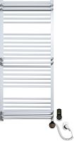 Полотенцесушитель электрический Luxrad Regular G Plus 064183 120х53 R, белый, терморегулятор selmo smart programm с пультом
