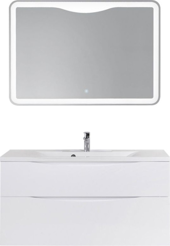 Мебель для ванной BelBagno Marino H120 bianco lucido фото 4