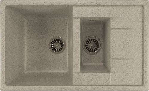 10 350 руб. Мойка кухонная Mixline ML-GM22 серый Мойка кухонная Mixline ML-GM22 серый