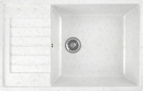 Мойка кухонная DIWO Вологда GWS-78L белая