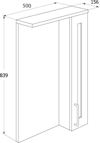 Зеркало IDDIS Sena 50 фото 6