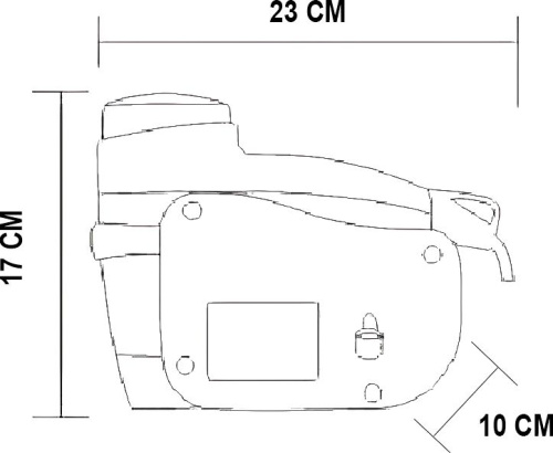 Фен для волос Connex CONNEX WT-1600W2 фото 2