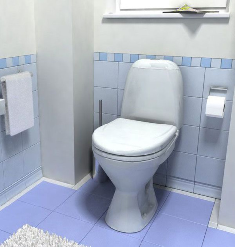 Унитаз-компакт Santek Римини WH302130 косой выпуск фото 4