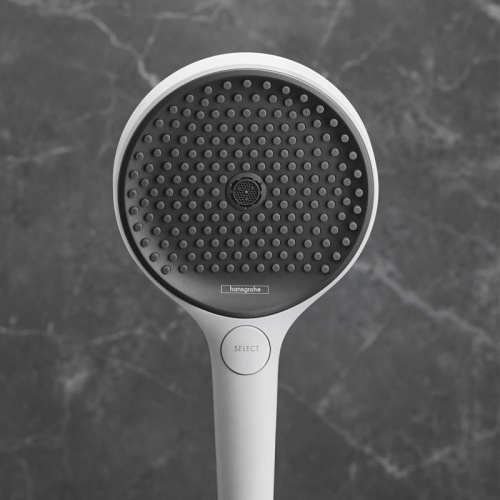 Душевая лейка Hansgrohe Rainfinity 130 26865700 матовый белый фото 7