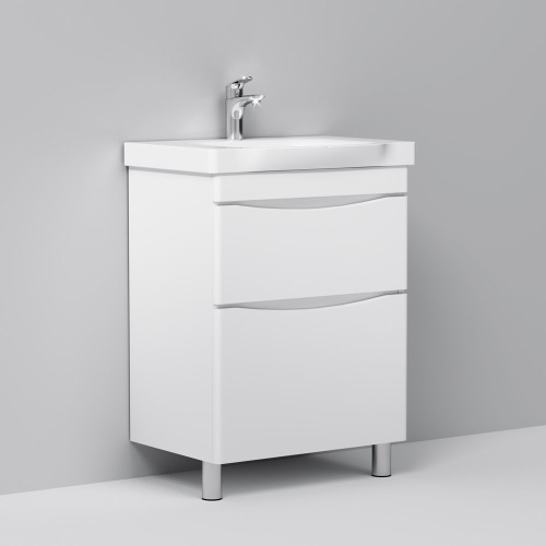 Мебель для ванной AM.PM Like 65 напольная, белый глянец + Сертификат AM.PM на 30 дней подписки на медиасервис фото 10