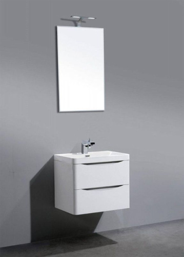 Мебель для ванной BelBagno Ancona-N 80 bianco lucido подвесная фото 5