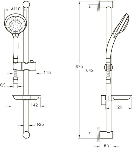 8 300 руб. Душевой гарнитур VitrA Cozy 5F A45682EXP фото 2 Душевой гарнитур VitrA Cozy 5F A45682EXP фото 2