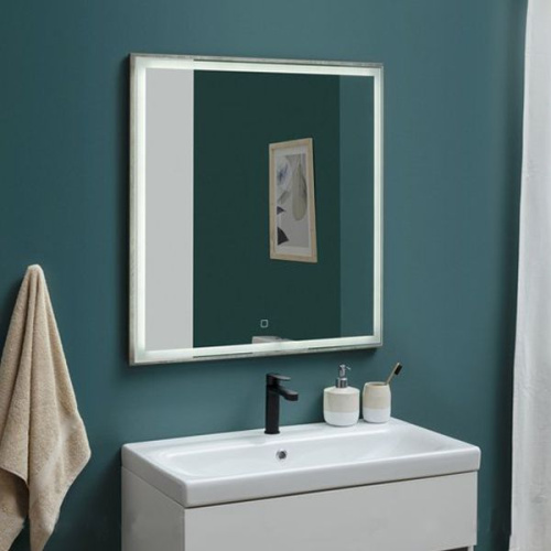 Мебель для ванной Aquanet Rosso 80 белая, дуб рошелье фото 8
