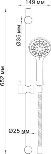 Душевой гарнитур Wasserkraft A064 фото 6