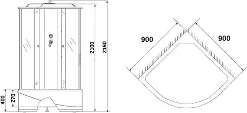 25 700 руб. Душевая кабина Niagara NG-8308-14 фото 3 Душевая кабина Niagara NG-8308-14 фото 3