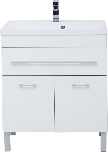 Мебель для ванной Aquanet Верона 75 белая, 1 ящик, 2 двери фото 14