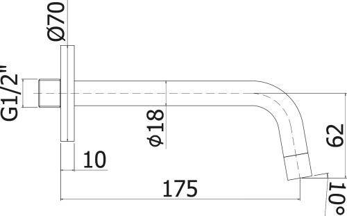 7 870 руб. Излив Paffoni Light ZBOC045CR для ванны фото 2 Излив Paffoni Light ZBOC045CR для ванны фото 2