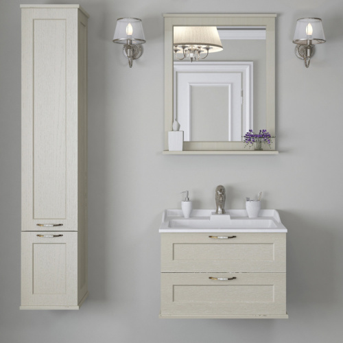 Мебель для ванной AQUATON Леон 65 дуб бежевый фото 6