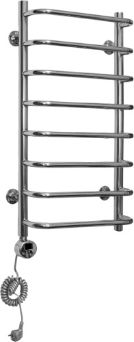 Полотенцесушитель электрический Domoterm Стефано П8 40x80, хром, L фото 4