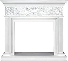 Портал Royal Flame Palace, белый с серебром для очагов Vision 30 EF LED FX