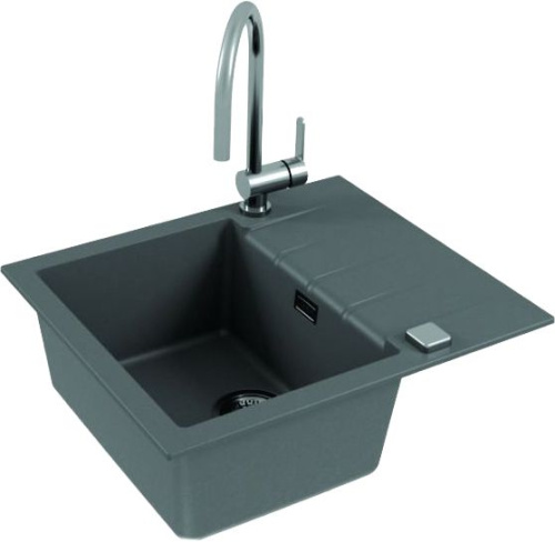 16 290 руб. Мойка кухонная Alveus Cadit Granital 10 concrete фото 4 Мойка кухонная Alveus Cadit Granital 10 concrete фото 4