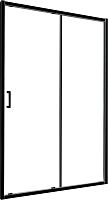 Душевая дверь в нишу RGW Classic CL-14-B 130 см, профиль матовый черный