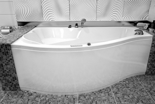 Акриловая ванна Aquanet Palma 00205737 170x90 L с каркасом фото 4