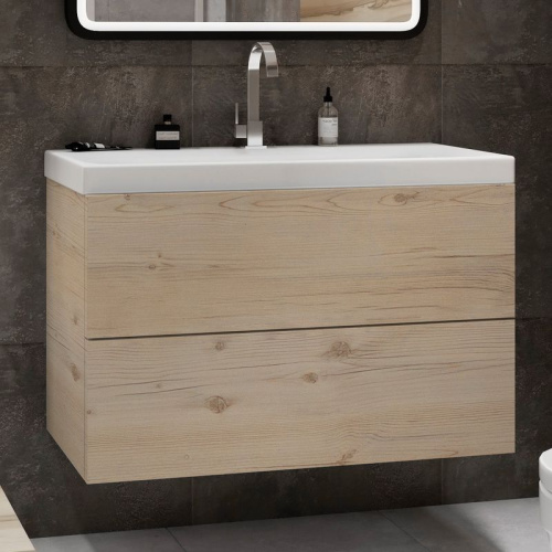 Мебель для ванной Art&Max Verona-Push 80 гаскон пайн светлый фото 2