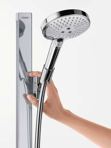 Душевая штанга Hansgrohe Unica 27645400 150 см, белый, хром фото 2