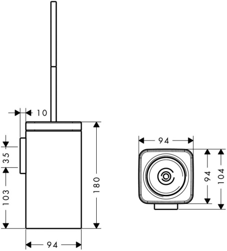 Ершик Axor Urquiola 42435000 фото 4
