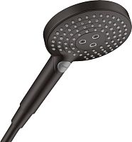 Душевая лейка Hansgrohe Raindance Select S 26014670 матовая черная