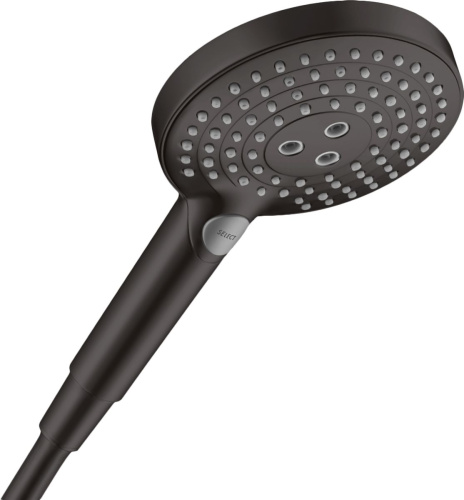 Душевая лейка Hansgrohe Raindance Select S 26014670 матовая черная