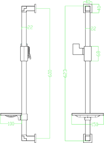 Душевая штанга Lemark LM8069C фото 2