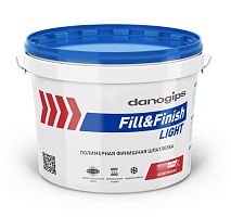 Шпатлевка для внутренних работ полимерная Danogips Fill&Finish Light 10 л.