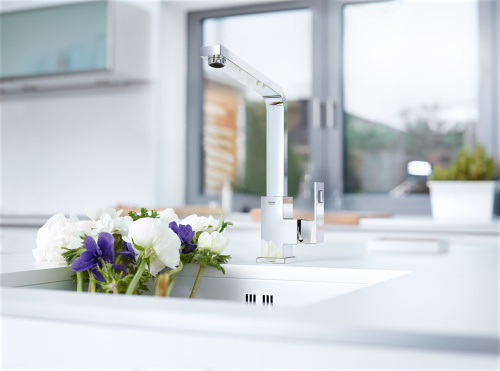 Смеситель Grohe Eurocube 31255000 для кухонной мойки фото 6
