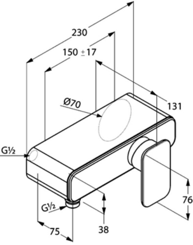 28 760 руб. Смеситель Kludi E2 497140575 для душа фото 4 Смеситель Kludi E2 497140575 для душа фото 4