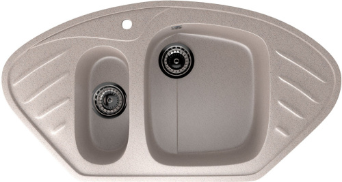 8 960 руб. Мойка кухонная Ulgran U-105-302 песочная Мойка кухонная Ulgran U-105-302 песочная