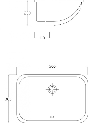 Раковина ArtCeram Nettuno NTL001 фото 3
