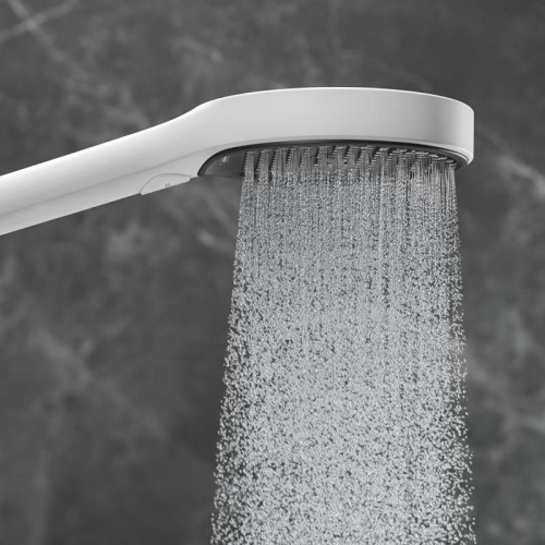 Душевая лейка Hansgrohe Rainfinity 130 26865700 матовый белый фото 8