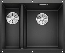 Мойка кухонная Blanco Subline 340/160-U антрацит, правая