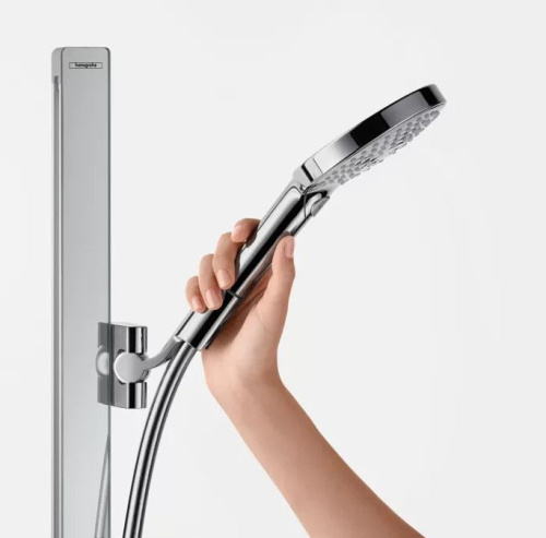 Душевая штанга Hansgrohe Unica 27645000 150 см, хром фото 4