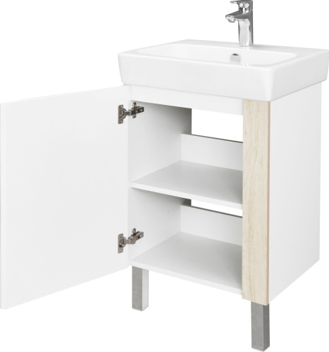 Мебель для ванной AQUATON Кантри 55 белый/дуб верона фото 9 Мебель для ванной AQUATON Кантри 55 белый/дуб верона фото 9