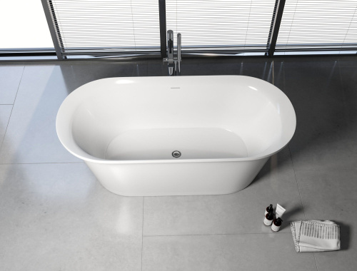 Акриловая ванна Aquanet Smart 260053 170x80, белая матовая фото 4