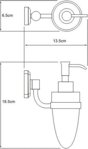 Дозатор Wasserkraft Oder K-3099 фото 3