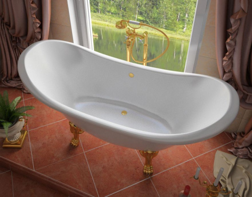 Ванна из искусственного камня Эстет Скарлетт 180x80 фото 2