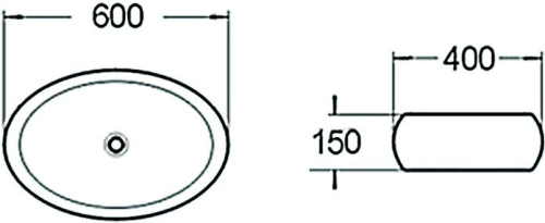 Раковина SantiLine SL-1036 фото 2