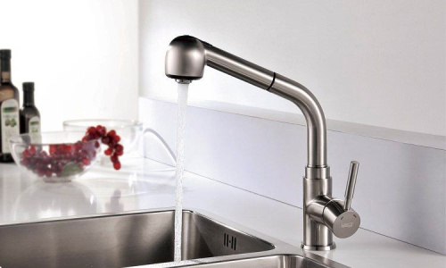 Смеситель Wasserkraft Wern 4266 для кухонной мойки, матовый хром фото 7