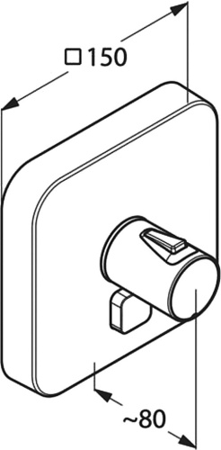 46 600 руб. Термостат Kludi Push 388030538 для душа фото 2 Термостат Kludi Push 388030538 для душа фото 2