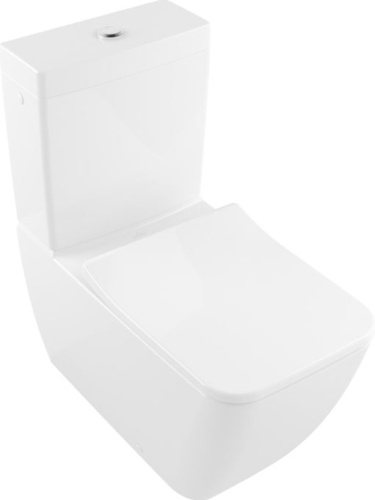 Унитаз-компакт Villeroy & Boch Venticello 4612R0R1 alpin ceramicplus фото 8