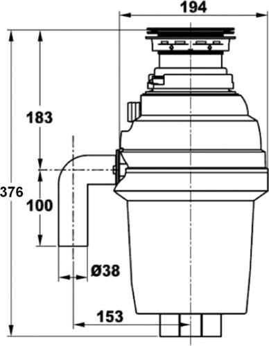 Комплект Мойка кухонная Zorg Master X Finess ZM R-5278-R + Измельчитель отходов Zorg Inox D ZR-38 D фото 5