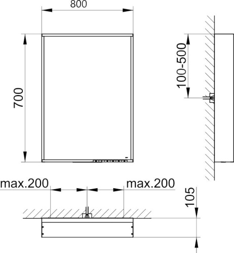 Мебель для ванной Keuco Plan 80 белая фото 7