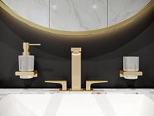 Дозатор Hansgrohe AddStoris 41745990 полированное золото
