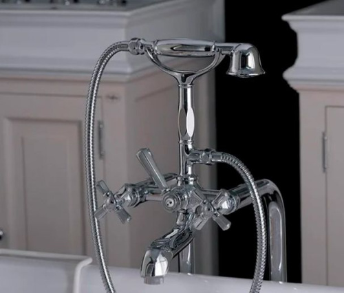 Смеситель Nicolazzi Teide 1901CR45 для ванны с душем, хром фото 2
