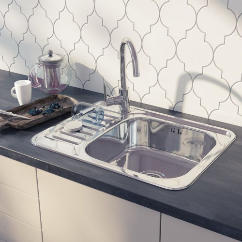 Мойка кухонная IDDIS Basic BAS65PRi77 фото 4