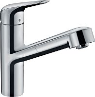 Смеситель Hansgrohe Focus M42 71829000 для кухонной мойки, хром